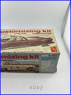 AMT'63 Ford Fairlane Hardtop Model Kit Missing Parts/Partially Together READ