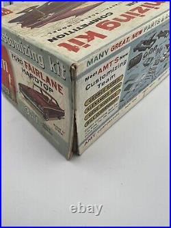 AMT'63 Ford Fairlane Hardtop Model Kit Missing Parts/Partially Together READ