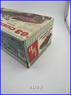 AMT'63 Ford Fairlane Hardtop Model Kit Missing Parts/Partially Together READ