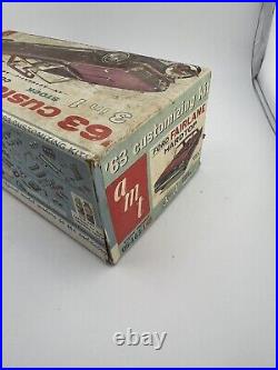 AMT'63 Ford Fairlane Hardtop Model Kit Missing Parts/Partially Together READ