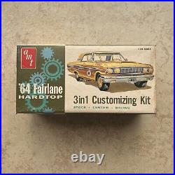 AMT'64 Fairlane Hardtop 3 In 1 Customizing Kit 1/25 Model Rare