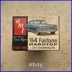 AMT'64 Fairlane Hardtop 3 In 1 Customizing Kit 1/25 Model Rare