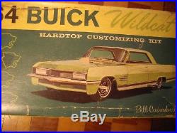 AMT 6524 1964 Buick Wildcat Hardtop Cushenbery Customizing kit Unbuilt complete