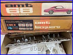 AMT 6558 1968 Buick Riviera Annual kit 1/25 Model Car Mountain Niob