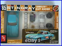 AMT'65 Corvette Sting Ray (Blue) 1/24 scale slot car kit NIB