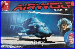 AMT 6680 AIRWOLF HELICOPTER 1/48 KIT McM fs