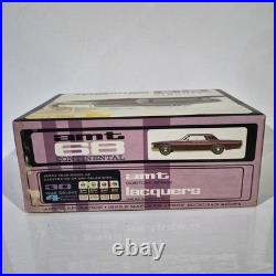AMT 68 1968 Lincoln Continental Hardtop 1/25 Scale Customizing Model Kit RARE