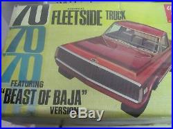 AMT 70 Chevrolet Fleetside' Beast of Baja' Version Factory Sealed