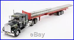 AMT 70s MOVIN' ON Kenworth W-925 1/25 Scale 6643 Truck & Trailer Model Kit Built