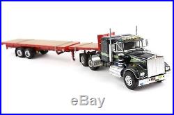 AMT 70s MOVIN' ON Kenworth W-925 1/25 Scale 6643 Truck & Trailer Model Kit Built