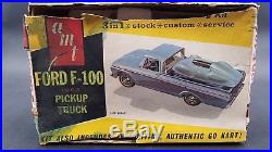 AMT 8133 AMT 1963 FORD PICKUP TRUCK WithGO CART ANNUAL 1/25 MODEL Car Mountain