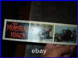 AMT 901-150 Original 1964 George Barris Munster Koach Box Opened Kit Mint in box