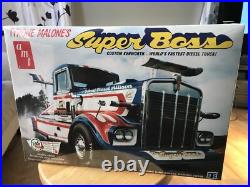 AMT #930 1/25 Scale Tyrone Malone Kenworth Super Boss Plastic Model Kit NEW