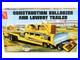 AMT AMT1218 1/25 Skill 3 Model Kit Construction Bulldozer and Lowboy