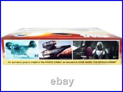 AMT AMT1273 Skill 2 Model Kit Razor Crest Spaceship Star Wars Mandalorian 1/72
