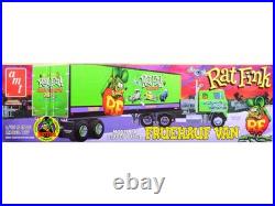 AMT AMT1292 1/25 Skill 3 Model Kit Fruehauf FB Beaded Panel Van