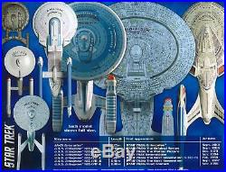 AMT AMT954 12500 Star Trek-USS Enterprise Box Set-Cadet Series, Scale