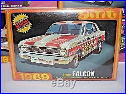 Amt Annual 1969 Ford Falcon Hardtop #y903-200 Mpc 69 1/25 Factory Sealed Kit