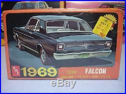 Amt Annual 1969 Ford Falcon Hardtop #y903-200 Mpc 69 1/25 Factory Sealed Kit