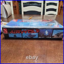 AMT Airwolf Helicopter Plastic Model Kit Sealed 148 Scale