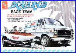 AMT Aquarod Race Team 1975 Chevy Van with Kindsvater Drag/Ski Boat and Trailer