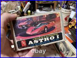 AMT Astro-1 Chevrolet Experimental Car Model Kit 1/25 scale 2178 T 259-200 Rare