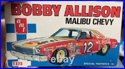 AMT Autographed Bobby Allison Coke Malibu Car Vintage Model KIT 1/25 McM