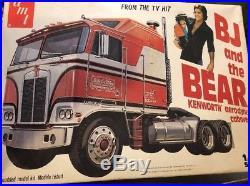 AMT BJ And The Bear Kenworth Aerodyne Cabover 1/25 Model Kit Truck Vintage