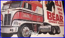 AMT BJ And The Bear Kenworth Aerodyne Cabover 1/25 Model Kit Truck Vintage