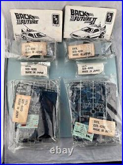 AMT Back to the Future Trilogy Set Model Kit, sealed bags NIOB