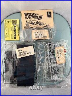AMT Back to the Future Trilogy Set Model Kit, sealed bags NIOB