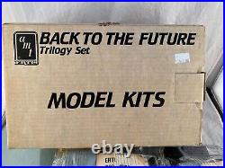 AMT Back to the Future Trilogy Set Model Kit, sealed bags NIOB