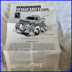 AMT Bigfoot 4x4x4 No. 6712 1/25 Model Kit