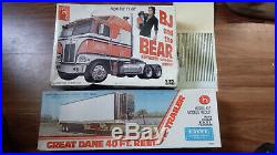 AMT Bj and the Bear Model Truck Kit with Reefer trailer