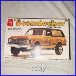 AMT Boondocker Chevy Blazer 125 Model Kit Unassembled T200 Opening Tailgate