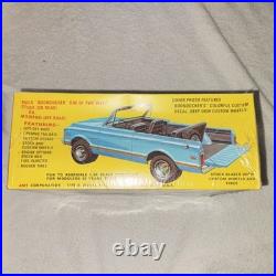 AMT Boondocker Chevy Blazer 125 Model Kit Unassembled T200 Opening Tailgate