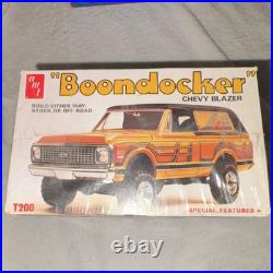 AMT Boondocker Chevy Blazer 125 Model Kit Unassembled T200 Opening Tailgate