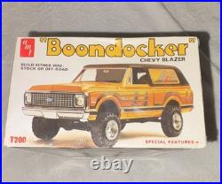 AMT Boondocker Chevy Blazer 125 Model Kit Unassembled T200 Opening Tailgate