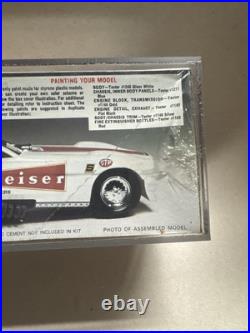 AMT Budweiser Ford Mustang II Funny Car Model Kit 2802 1/25 Scale Sealed 1976