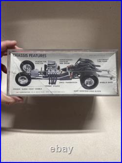 AMT Budweiser Ford Mustang II Funny Car Model Kit 2802 1/25 Scale Sealed 1976