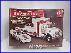 AMT Budweiser Race Team Mustang Funny Car Ford Ramp Truck KIT 1/25 Sealed