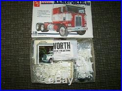 AMT COORS 5014 & 5203 KENWORTH K-123 (open box) & 40' FRUEHAUF NIB factory seal