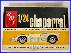 AMT Chaparral II (white) 1/24 scale slot car kit NIB-Sealed
