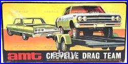 AMT Chevelle Drag Team Chevrolet Impala/Chevelle Funny Car/Trailer Model Kit