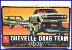 AMT Chevelle Drag Team Chevrolet Impala/Chevelle Funny Car/Trailer Model Kit