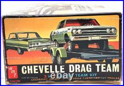 AMT Chevelle Drag Team Chevrolet Impala/Chevelle Funny Car/Trailer Model Kit