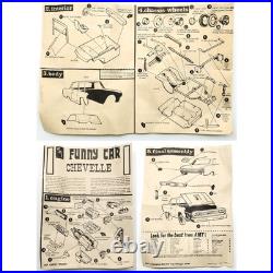 AMT Chevelle Drag Team Chevrolet Model Kit (INCOMPLETE SEE DESCRIPTION)
