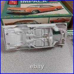 AMT Chevy Impala Fastback 3 in 1 Custom Orig Issue Model Kit 6725-200 1/25 READ