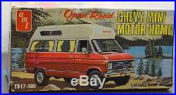 AMT Chevy Van Open Road Mini Motor Home Stock Chevrolet Camper or Custom Van