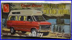 AMT Chevy Van Open Road Mini Motor Home Stock Chevrolet Camper or Custom Van